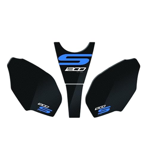 Pegatinas laterales antideslizantes tanque combustible moto BMW K1200S K1300S