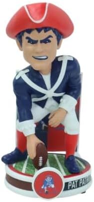 FOCO Pat The Patriot (New England Patriots) Banner Series NFL Bobblehead