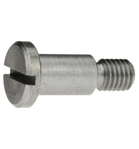 Reidl Flachkopfschrauben mit Schlitz und Ansatz 8 x 8 mm DIN 923 5.8 blank 100 Stück
