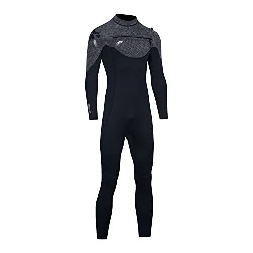 Wetsuits For Men And Women, Mens/Womens Wet Suit Chest Zip For Cold Water, 3/2Mm Full Body Glove Dive Skins For Surfing Spearfishing Diving Snorkeling Kayaking Water Sports #TOP6