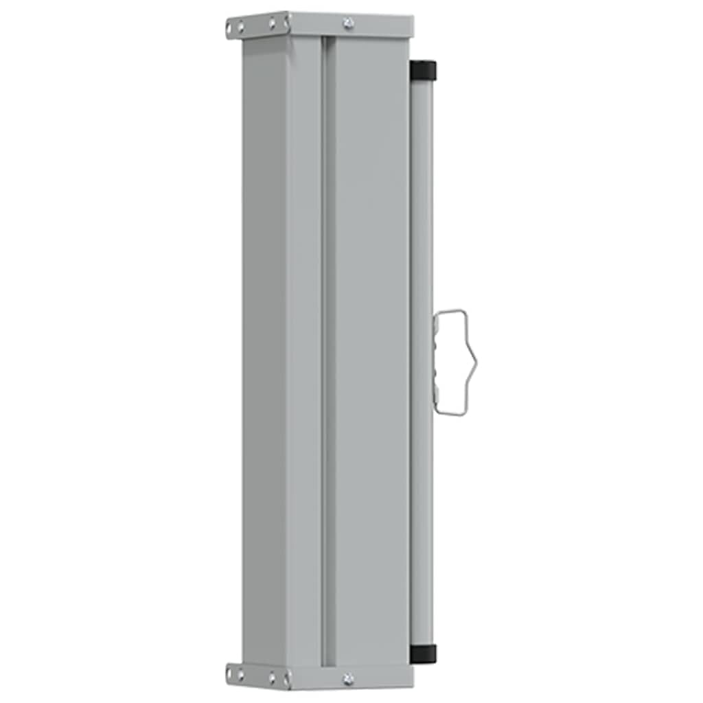 Myheimly Seitenmarkise Ausziehbar Sonnenschutz Sichtschutz Windschutz Seitenrollo Markise Seitenwandmarkise Balkon Garten Terrasse Rot,60 x 300 cm