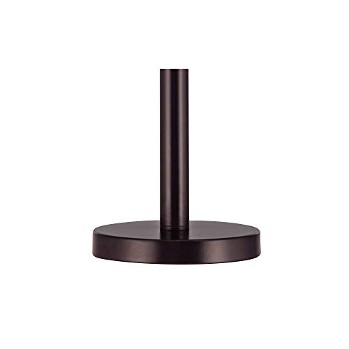 Lámpara de Mesa Rústica 33" Bronca Oscura y Beige miniatura 5