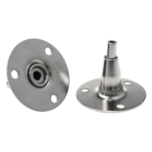 Image of Haidong Spring Hook Hanging Disc Ceiling Sign Hanger Round Wire Rope Hanger for Lamp Hanging Billboard Installation etc 2PCS