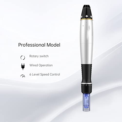 Machine microneedling visage à 6 vitesses pour stimuler le collagène à la maison - 4