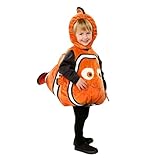 FLFICFGEH Film Finding Nemo Baby Kids Fish Clownfish From Animated Film Halloween Christmas Cosplay Costume Children'S