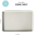 Martha Stewart Gallen 17 x 11 Inch Nonstick Carbon Steel Cookie Sheet - Cool Grey