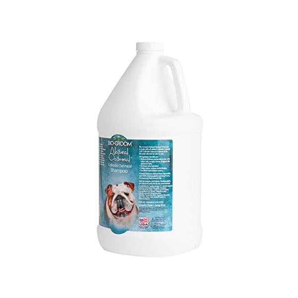 BIO-GROOM - Natural Oatmeal - Haferflocken Shampoo - Hundeshampoo und Welpenshampoo - Lindert Juckreiz und spendet Feuchtigkeit - pH-neutral und frei von Parabenen - 3,8 L – Bild 4