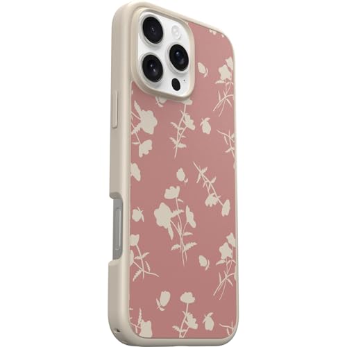 Image of OtterBox iPhone 16 Pro Max Symmetry Series Case - Pink Petals - Ultra-Thin, Sleek iPhone Case, Aesthetic & Cute Floral iPhone Case