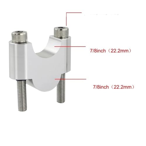 Elevadores de manillar 22 mm para solucionar tirones de cables 5