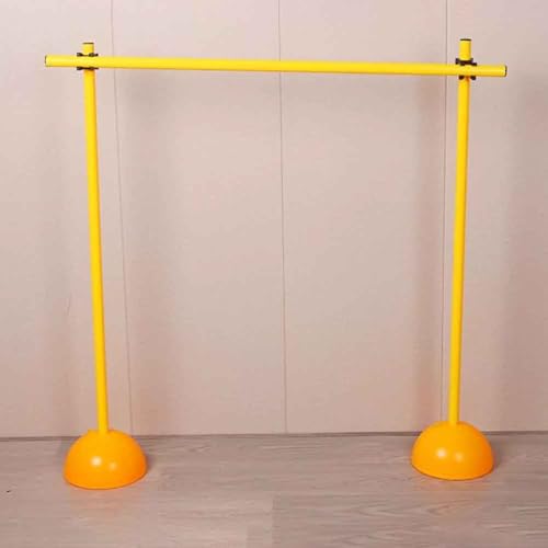Support de saut en hauteur en plastique pour séances de pliométrie sur piste extérieure