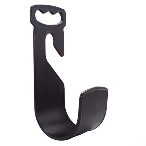 DAZZLEEX Design elegante, confezione da 2 ganci per tubi per migliorare l'arredamento esterno mantenendo i tubi ordinatamente conservati