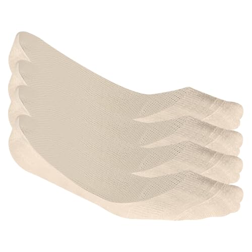 Image of HEELIUM Bamboo No Show Socks for Women | Odour Free & Breathable | 3X Softer than Cotton Socks | Low Cut Socks | Size (UK 3-7)