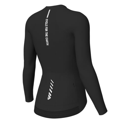 Wulibike Cycling Jersey Women Long Sleeve,Bike Shirts for Women Biking