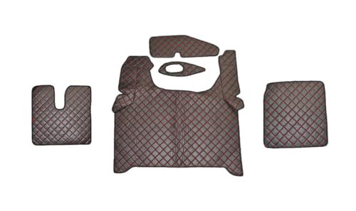 Tapis de Sol Man TGX 2020+ Éco-Cuir Anti-Saleté pour Cabine Automatique Noir