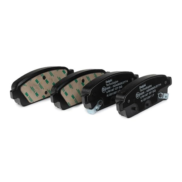 Delphi Fren Balatası Arka Opel Astra J 1.4/1.6 09-15, Cascada 1.4/1.6 13-19, Mokka X 1.4/1.6/1.8/2.0 15, Zafira Tourer C 1.4/1.6/1.8 11, Vauxhall Zafira LP2167
