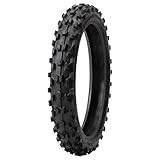 Tusk EMEX T-35® Soft/Intermediate Terrain Tire – 70/100x17 Front or Rear – Deep Tread Off-Road Trail – Tube Type Motocross Motorcycle Dirt Bike Tire