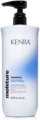 Kenra Moisture Shampoo | Boost Hydration | Improve Manageability and Shine | Nourish Dry Hair | Color Safe | Efforless Detangling | Normal to Dry Hair | 33.8 fl. oz.