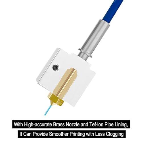 Image of 2PCS V5 J-Head Print Head Hotend with 2PCS 0.4mm Hardened Steel Nozzles and 2PCS Silicone Socks for Anycbic Kobra 2 /Kobra 2 Plus /Kobra 2 Max /Kobra 2 Pro /Kobra 2 Neo High Speed 3D Printer