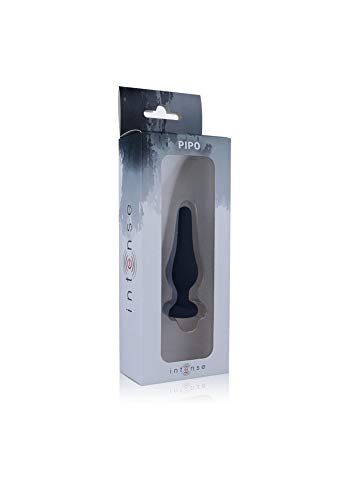 INTENSE ANAL PLUG PIPO S SILICONE NEGRO 10CM