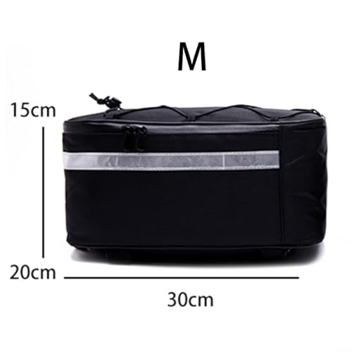 Bolsa trasera para moto 13L Oxford PU miniatura 2