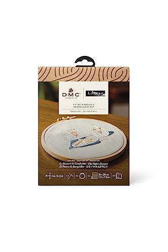 Kit de broderie DMC Le Dessert de Gaufrettes pour décorer votre salon style Louvre