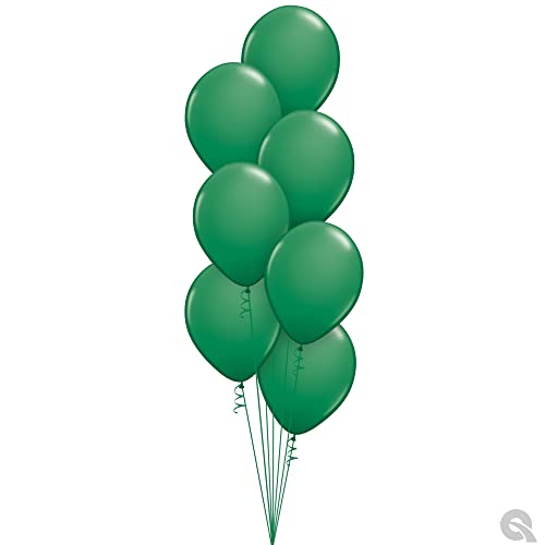Image of Qualatex 11 inch Green Latex Balloons (100ct)