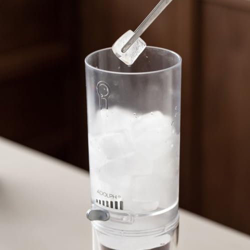 Image of Transparent Slow Coffee Maker Minimalist Cold Brew Pot with Lid, Ice Drip