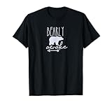 Bearly awake soñoliento oso cansado juegos de palabras invierno perezoso hibernadores Camiseta