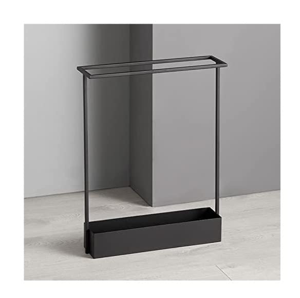 DRFGNF Paragüeros de Interior, para Playa, para el hogar, para centros comerciales, Original, para la Lluvia (Azul, A-Negro)