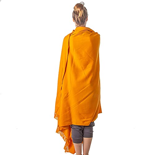 Om Shanti Crafts Meditation Shawl or Meditation Blanket, Shawl/Wrap, Oversize Scarf/Stole. Large. Unisex.