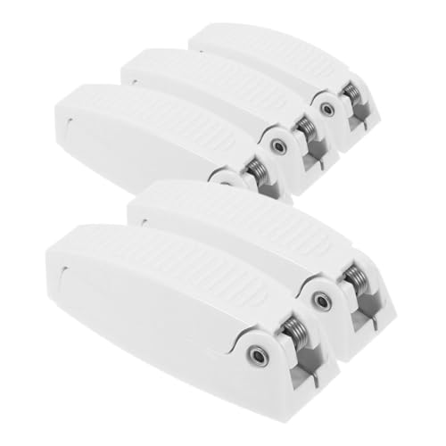 Alipis 5 Pack Rv Door Catch Clips Sturdy Motorhome Holder for Outside Install for Campers Trailers