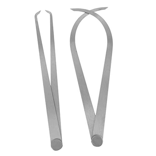 Calibrador para escultura de arcilla de acero, 2 piezas miniatura 1