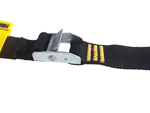 FITA DE TREINAMENTO SUSPENSO - PRESILHA - AMARELO - KIT SUPORTE DE TETO (Amarelo)