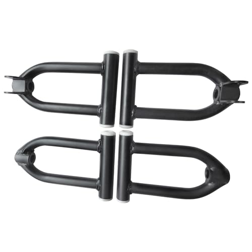Go Kart Swingarm Kit with 2 Upper & 2 Lower Suspension A-Arms Replacement for ATV UTV Quad Bike Lawn Mowers Drift Trikes Golf Carts 4 Wheelers Electric Vehicles DIY Project
