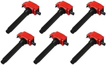 MSD 82736 Ignition Coil (, Red, Chrysler V6 ‘11-’16, 6-Pack)