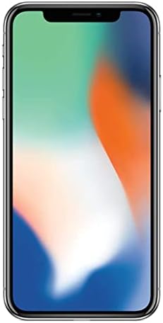 Apple iPhone X, 256GB, Silver (Renewed)
