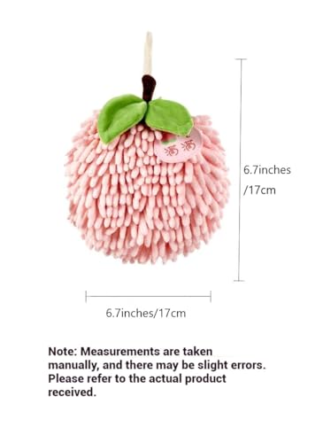 Aimery 6 Pcs Decorative Hand Towels for Bathroom& Kitchen-Each Fruit Themed Hand Towel Measures 6.7X6.7 Inches-Dry Your Hands