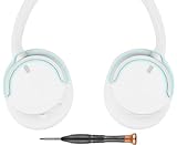 SOULWIT Headband Hinge Swivel Rotation Joint Pivot Replacement Parts for Sony WH-CH720N(WHCH720N) Noise Canceling Wireless Headphone, Plastic Hanger Bracket Attachment Accessories - White