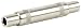 Switchcraft 361A 1/4-Inch Mono Female to 1/4-Inch Mono Female Adapter, Nickel Finish