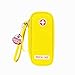 EpiPen Carrying Medical Case - Yellow Insulated Portable Bag with Zipper - for 2 EpiPen's, Auvi-Q, Asthma Inhaler, Small Ice Pack, Eye Drops, Allergy Medicine Essentials
