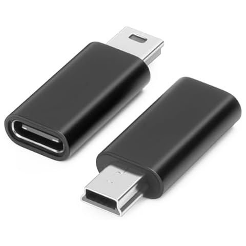 AIYEEN USB C to Mini USB Adapter Cover