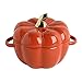 Casseruola, Graziosa Ciotola Di Zucca Con Coperchio, Pentola Per Zuppa in Ceramica Per Uso Domestico, Ciotola Di Frutta Da Dessert, Ideale Per La Cucina Classica Pentola/Orange