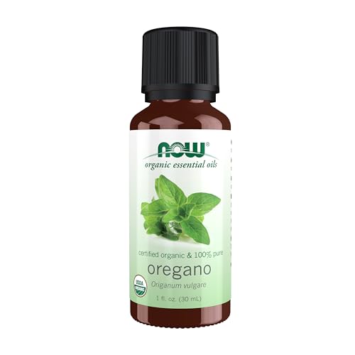 Aceite de Orégano Orgánico NOW 1 onza Aromaterapia miniatura 1