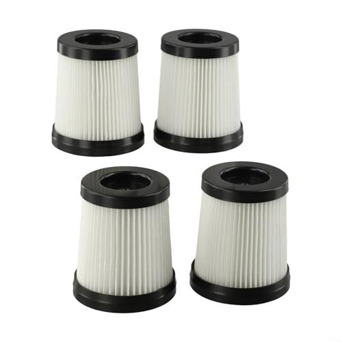 4 Pack Vacuum Filter Replacement HEPA Filter for BDSV2-BLK PowerSeries Plus Corded Vacuum Cleaner Washable Reusable Parts