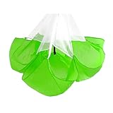 BESPORTBLE Resistance Parachute for Strength Training Outdoor Umbrella for Football Basketball and Endurance and Acceleration Green