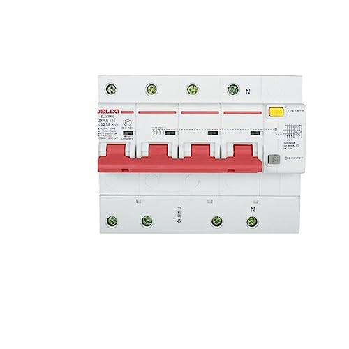 Disjoncteur électrique DZ47LE-1251P 80A pour tableau modulaire - 2