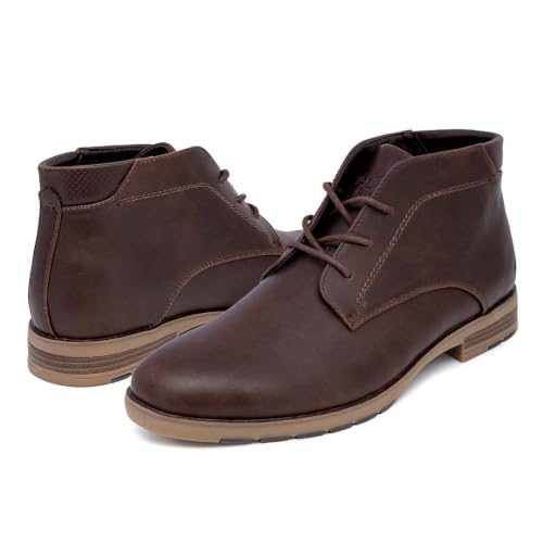Nautica Men's Chukka Boot: Dress Casual Lace-Up Ankle Shoe Oxfords & Desert Boots-Largo-Brown Size-10 - image 7