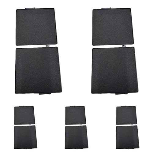 5 Pack ESD Safe IC Storage Boxes,Anti-Static Foam Chip Organizers for BGA,SMD,Electronic Components (150x150x18mm/Whole Black)