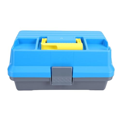 Cocoarm Boîte de Rangement pour Matériel de Pêche Plastique ABS étanche Organisateur avec Séparateurs Réglables pour Leurres, Outils et Appâts de Pêche...