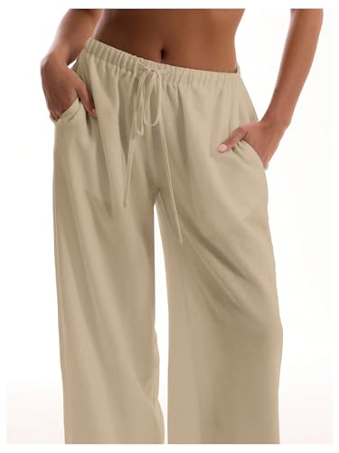 SHENHE Women's Green Wide Leg Palazzo Pants3